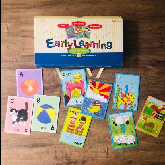 Early Learning FlashCards Puzzle - Picture 1 of 6